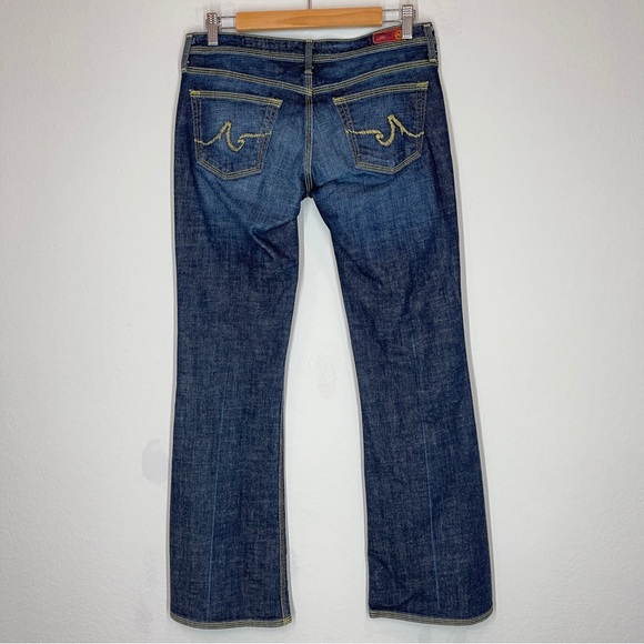 AG Adriano Goldschmied The Merlot Low Rise Bootcut Jeans Dark Wash - Picture 5 of 14